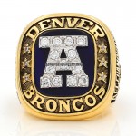 1986 Denver Broncos AFC Championship Ring/Pendant(Premium)